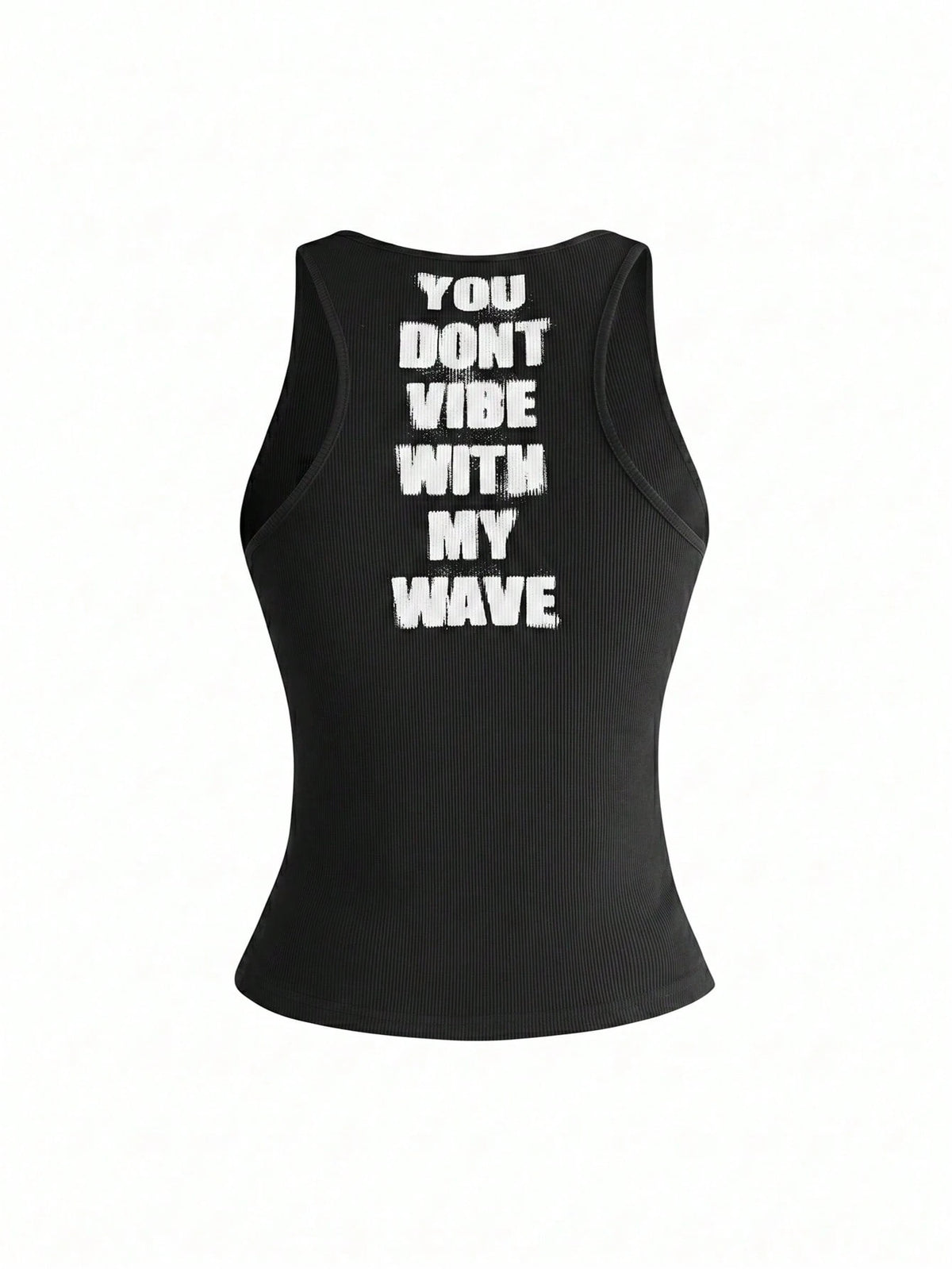 ROMWE Y2K Abby Letter Slogan Graphic Print Women Tank Top