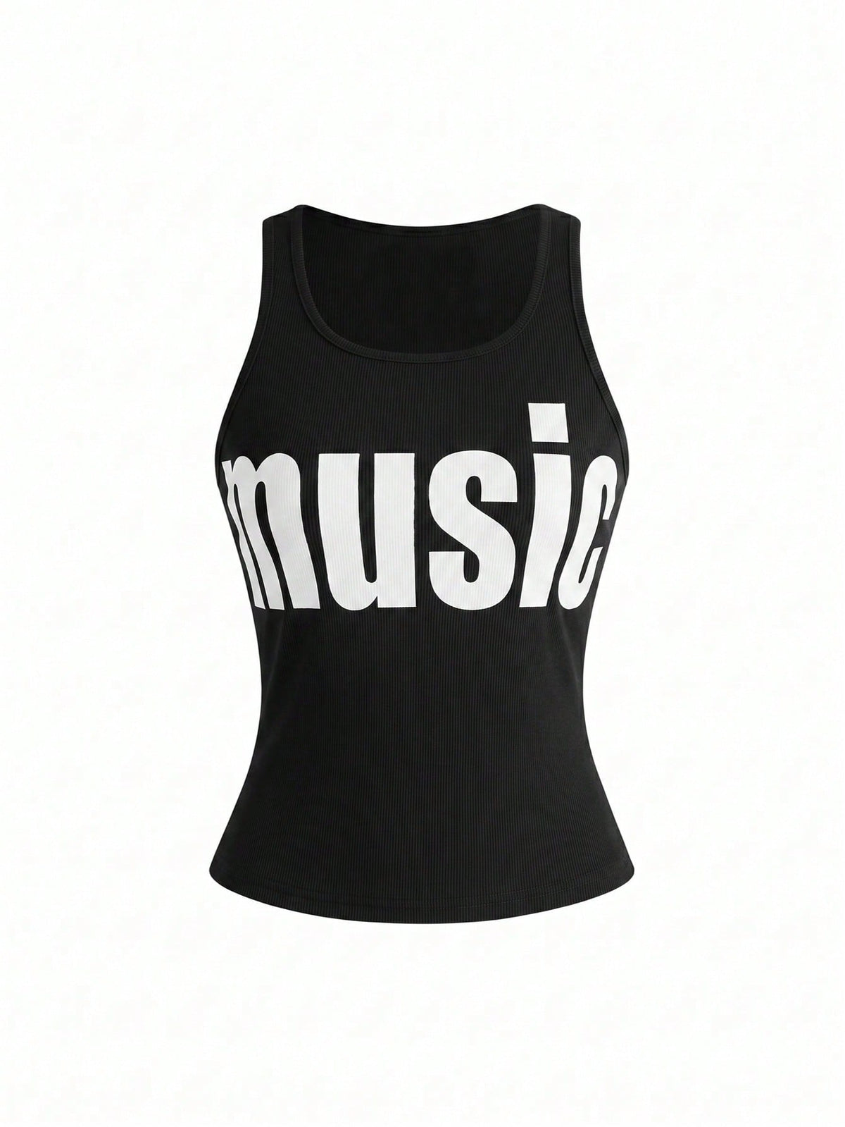ROMWE Y2K Abby Letter Slogan Graphic Print Women Tank Top