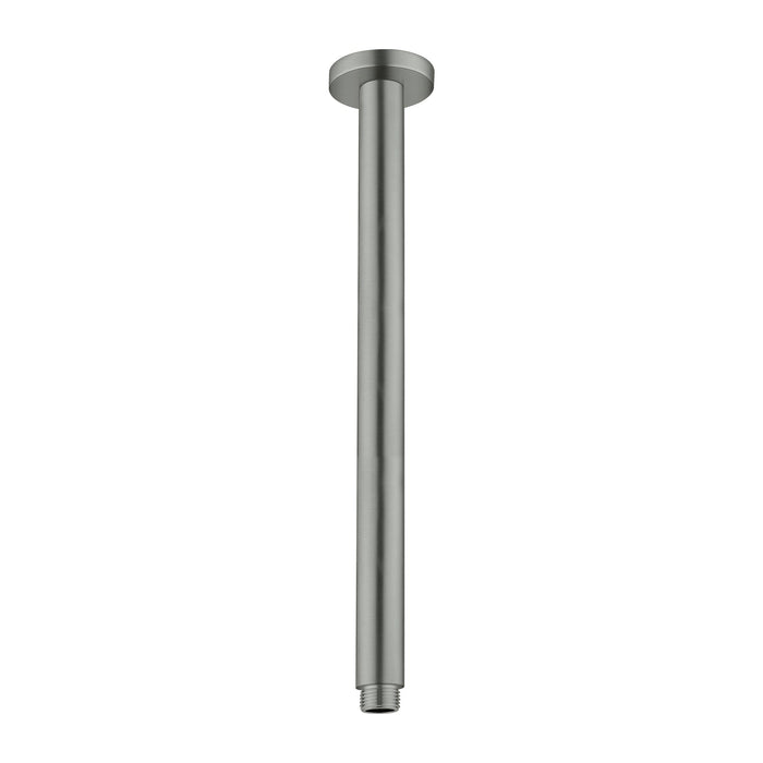 Round Ceiling Arm 300mm Graphite YSW503-300MM-GR Showers Nero