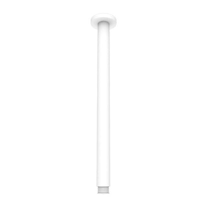 Round Ceiling Arm 300mm Matte White YSW503-300MM-MW Showers Nero