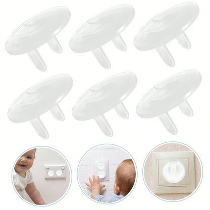 Safety Outlet Plug Covers 22-Pack, Clear – Childproof, Tamper-Resistant Plug Protectors And Outlet Covers For Baby Safety, Durable And Easy To Install Electrical Outlet Covers