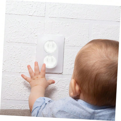 Safety Outlet Plug Covers 22-Pack, Clear – Childproof, Tamper-Resistant Plug Protectors And Outlet Covers For Baby Safety, Durable And Easy To Install Electrical Outlet Covers