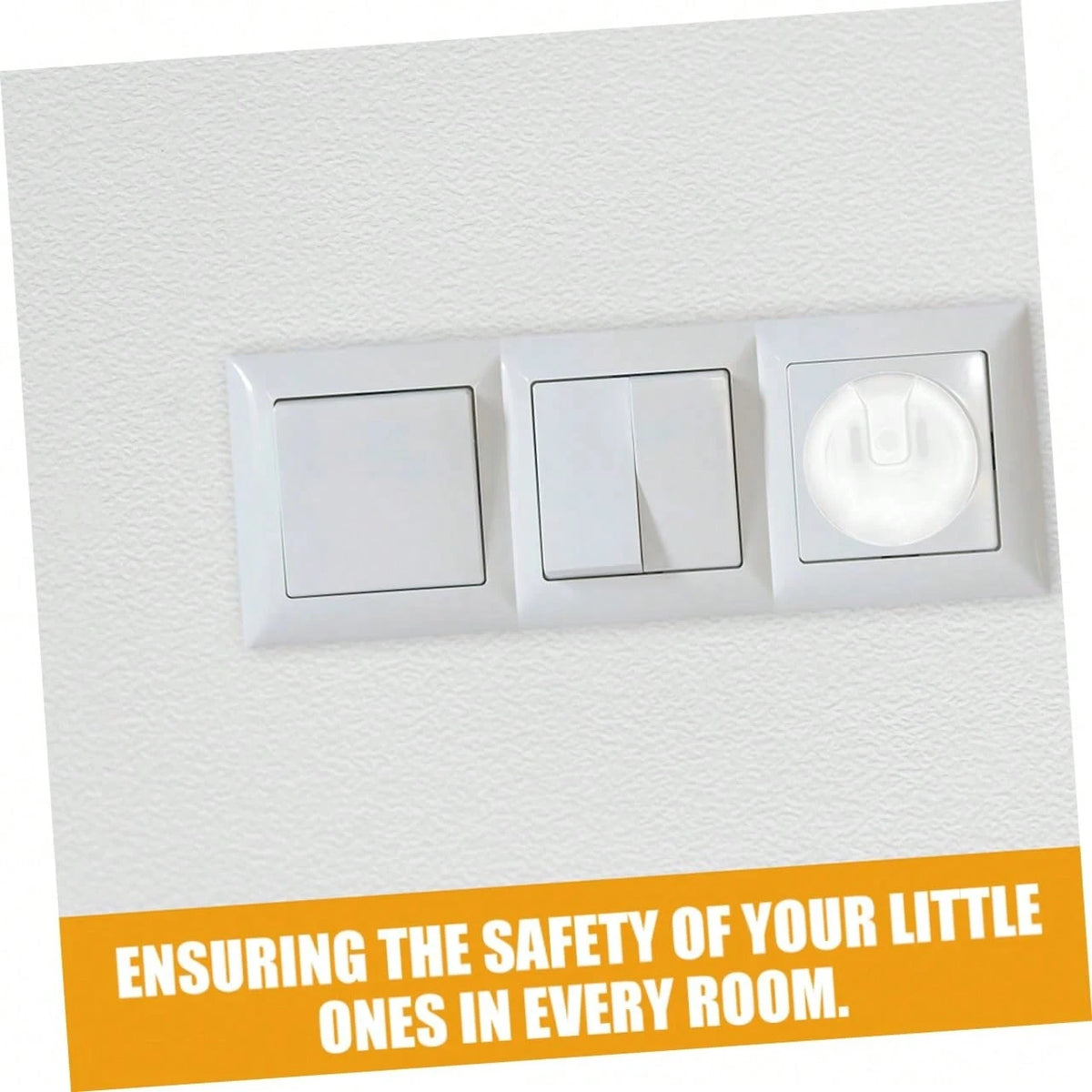 Safety Outlet Plug Covers 22-Pack, Clear – Childproof, Tamper-Resistant Plug Protectors And Outlet Covers For Baby Safety, Durable And Easy To Install Electrical Outlet Covers