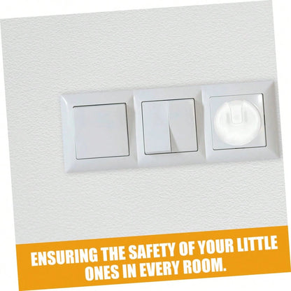 Safety Outlet Plug Covers 22-Pack, Clear – Childproof, Tamper-Resistant Plug Protectors And Outlet Covers For Baby Safety, Durable And Easy To Install Electrical Outlet Covers
