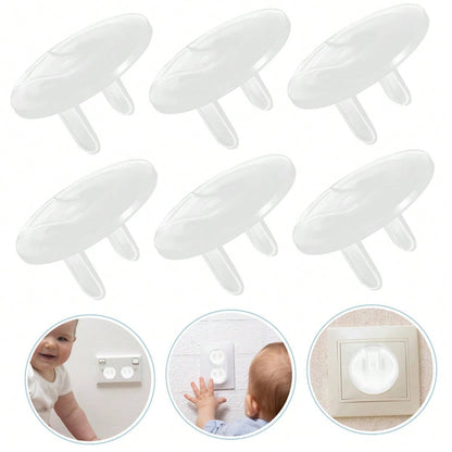 Safety Outlet Plug Covers 22-Pack, Clear – Childproof, Tamper-Resistant Plug Protectors And Outlet Covers For Baby Safety, Durable And Easy To Install Electrical Outlet Covers