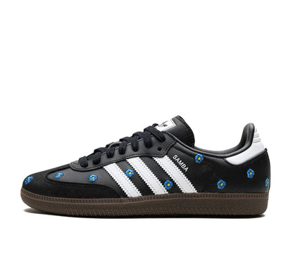 Adidas Samba "Light Blue Floral Core Black"