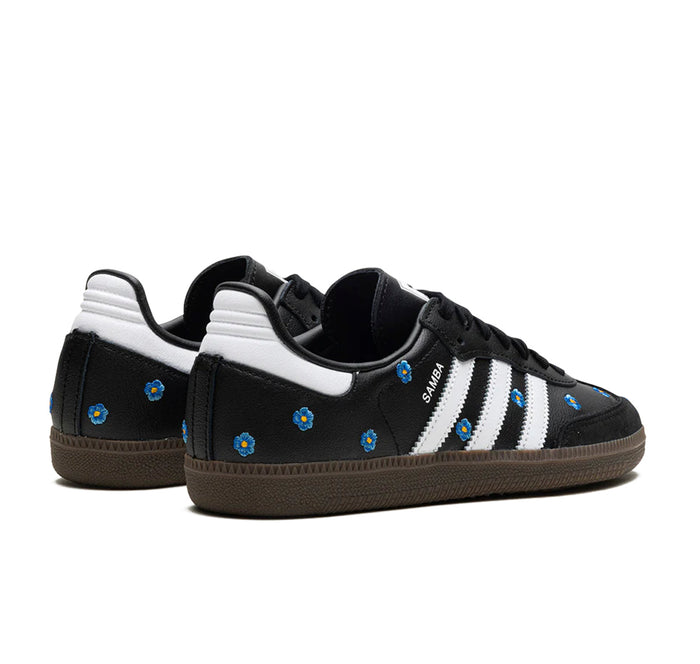 Adidas Samba "Light Blue Floral Core Black"