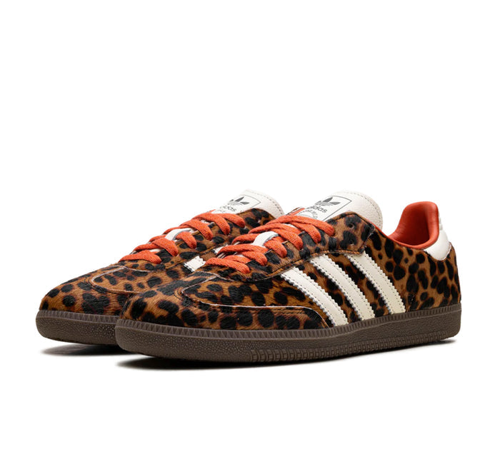 adidas Samba OG Preloved Red Leopard