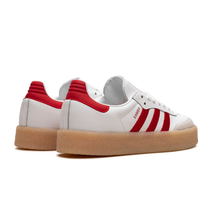 Adidas Sambae "White Better Scarlet Gum"