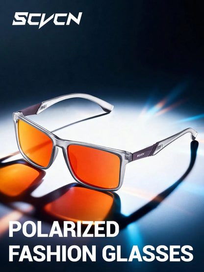 SCVCN Polarized Cycling Glasses, Fishing Glasses, Outdoor Sports Glasses, Men's Mountain Bike & Road Bike Glasses, Women's Hiking & Golf Accessories, Bicycle Glasses, Classic Camping & Holiday Glasses