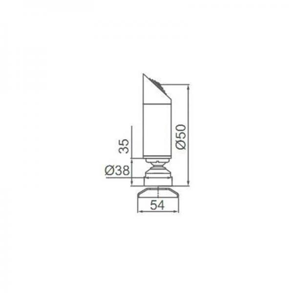 Sea star Swivel Shower Head Only - WT380 showers ECT