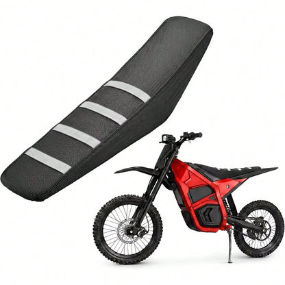 Seat Cover For Yozma IN10,Black Stripe Non-Slip Breathable Waterproof Motorcycle Cushion Cover For Electric Dirt Bike Ebike Yozma In 10