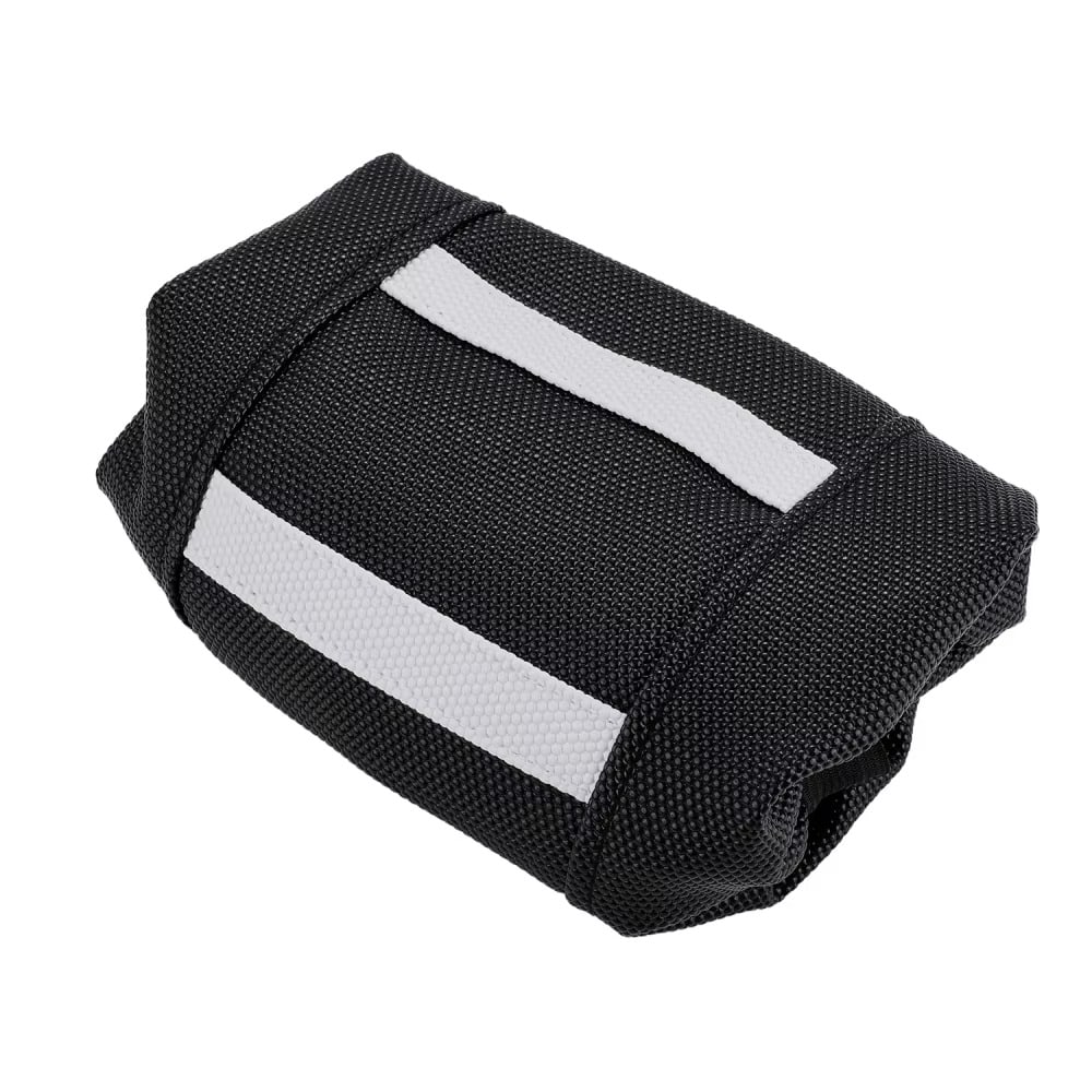 Seat Cover For Yozma IN10,Black Stripe Non-Slip Breathable Waterproof Motorcycle Cushion Cover For Electric Dirt Bike Ebike Yozma In 10