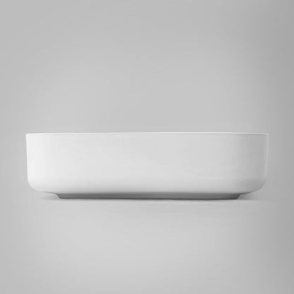 SEINE 50 Above Counter Basin Gloss White Basins Arova