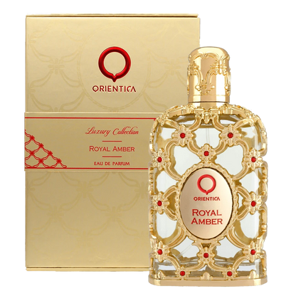 SENDME Orientic Luxury Royal Amber Eau De Parfum 2.7oz/80ml- Notes Of Vanilla, Bergamot, Pineapple, Melon- Amber Oud, Gourmand Fruity Arabic Perfumes For Women & Men- Perfumes Arabes De Mujer Y Hom