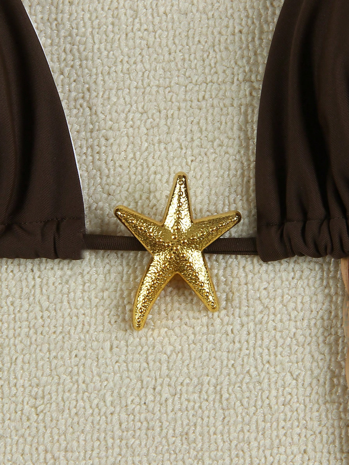 Sexy Starfish Print Bikini Swimsuit For Women, American Style Summer Spring 2026 Beach Holiday Women Vacation Outfits Women Going Out Top