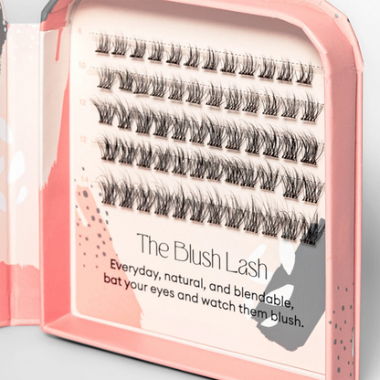 Silly George Pop-On Lashes - Blush Black