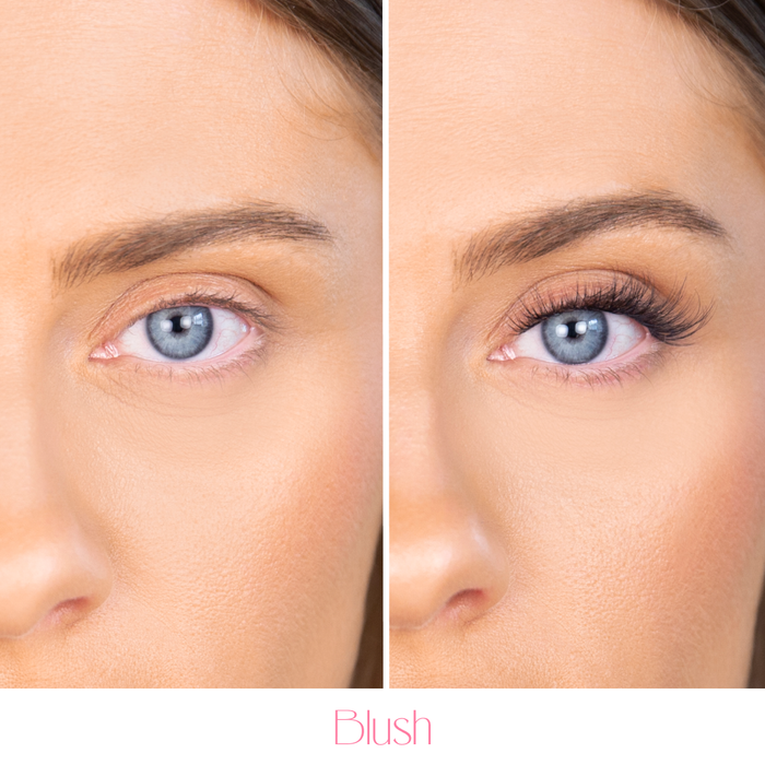 Silly George Pop-On Lashes - Blush Black