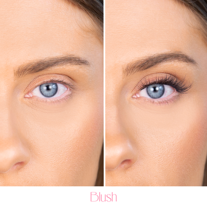 Silly George Pop-On Lashes - Blush Black