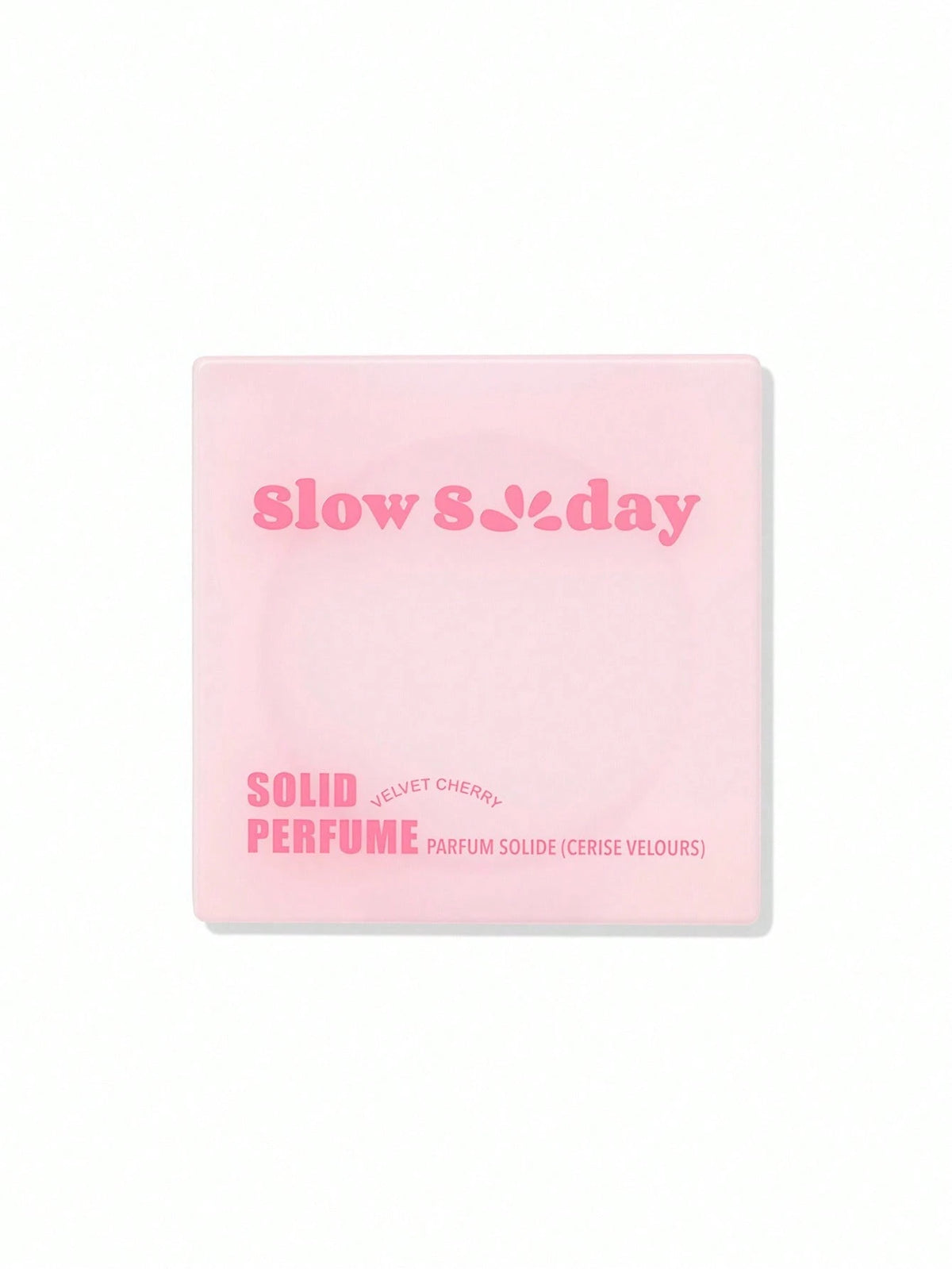 Slow Sunday Solid Perfume (Velvet Cherry), Long-Lasting Fragrance, Mini Perfume, Romantic & Charming, Floral Fruity, Daily Commute & Vacation, Non-Alcoholic, Travel-Friendly, K Beauty, Ideal For Part