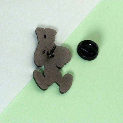 SNOOPY 1pc Cartoon Badges Featuring 's Surprised Expression, Metal Brooch, Anime Children's Gift, Pin, Accessory, And Bag Pendant