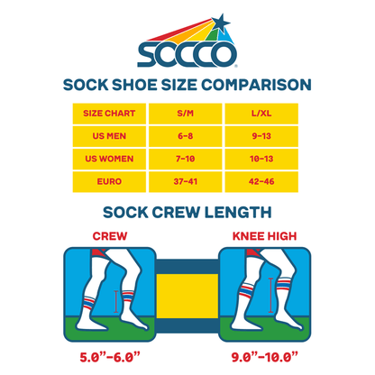 SOCCO Socks - Mike Vallely Lightning Bolt Socks (Black)
