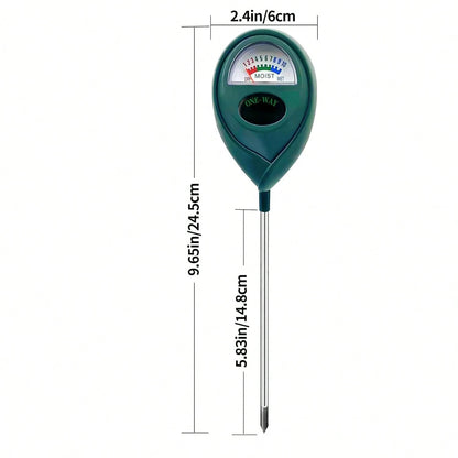 Soil Moisture Meter, Garden Plant Water Meter, Plants Moisture Meter, Lawn Soil Tester, Soil Water Gauge For Potted Plants, Plant Moisture Monitor No Battery Required Free Plant Watering Guide