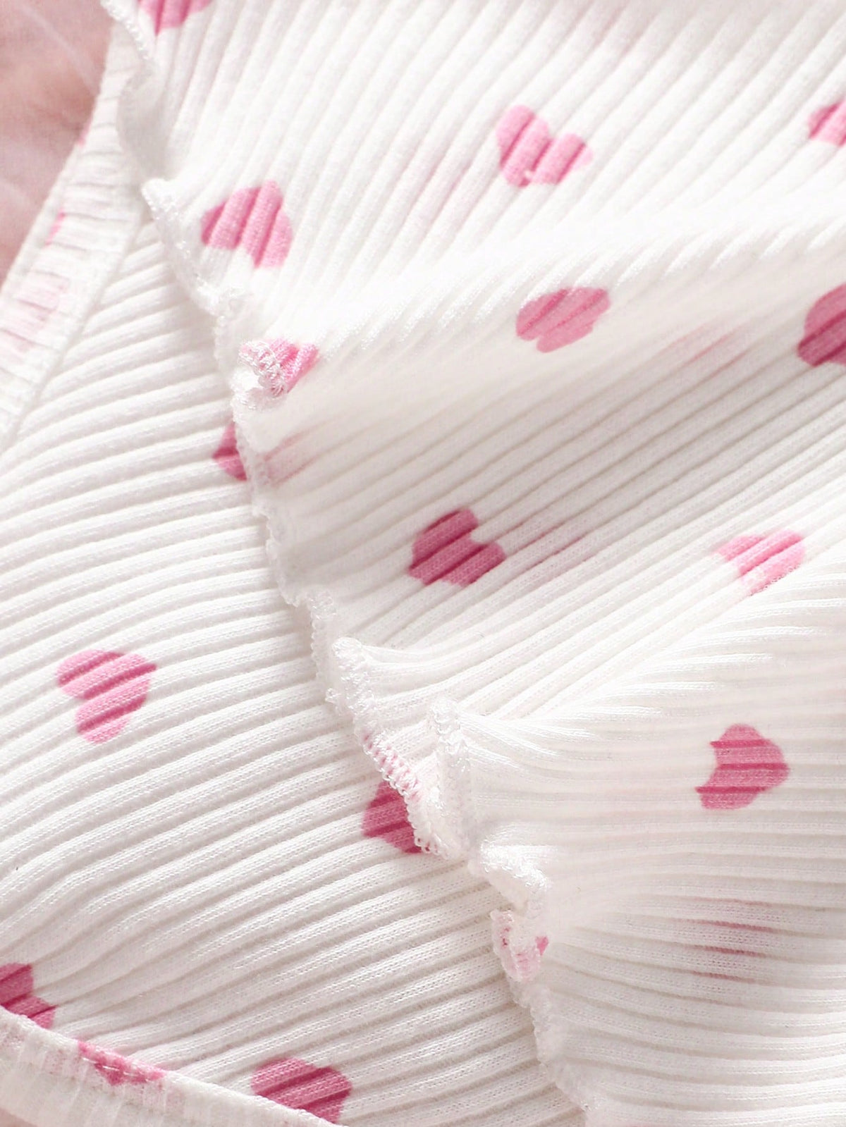 Souflis Souflis Baby Girl Heart & Bow Print Dress