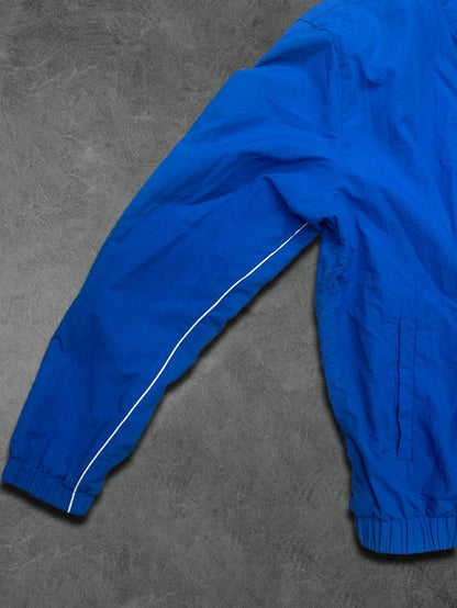 Sport MetroGents Men's Zip-Up Long Sleeve Jacket And Drawstring Waist Shorts Sports Set