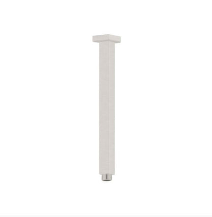 Square Ceiling Arm 300mm Brushed Nickel Showers Nero