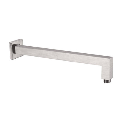 Square Shower Arm Brushed Nickel YSW501-BN Showers Nero