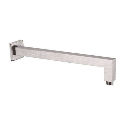 Square Shower Arm Brushed Nickel YSW501-BN Showers Nero