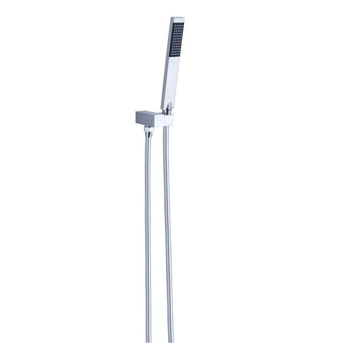 Square Shower on Bracket Chrome YSW309-CH Showers Nero