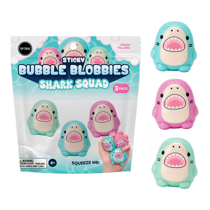 Sticky Bubble Blobbies - Shark Squad