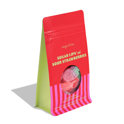 Sugarfina - Sugar Lips & Sour Strawberries - Candy Mix Bag (Sweet Escape)