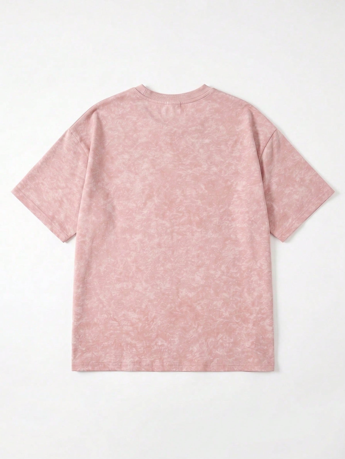 Summer New Casual Loose Fit Tie-Dye Round Neck Short Sleeve T-Shirt, Fashionable Versatile Blouse For Women