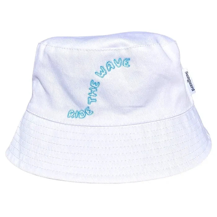 Sunguard - Kai Kids Bucket Hat - White Wave (Final Sale)