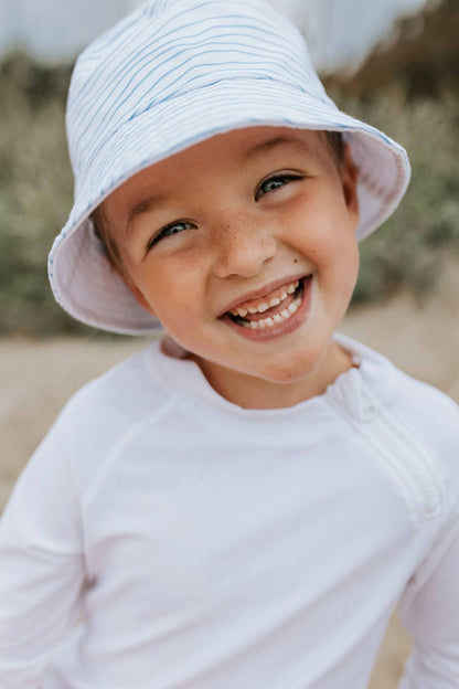 Sunguard - Kai Kids Bucket Hat - White Wave (Final Sale)