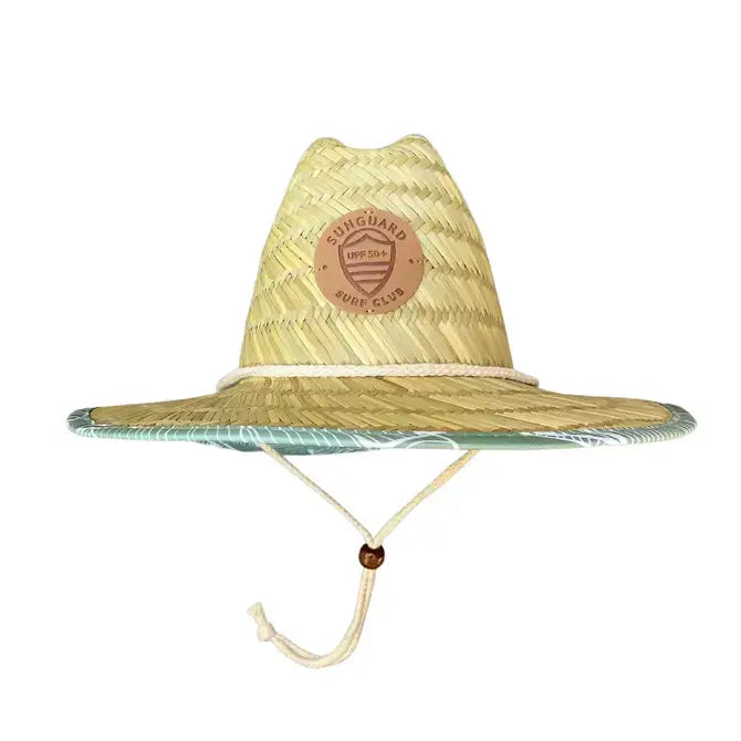 Sunguard - Little Straw Lifeguard Hat - Banana Leaves