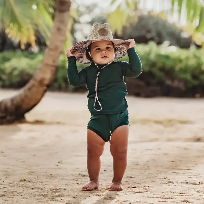 Sunguard - Little Straw Lifeguard Hat - Island