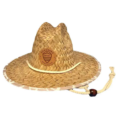 Sunguard - Little Straw Lifeguard Hat - Peace