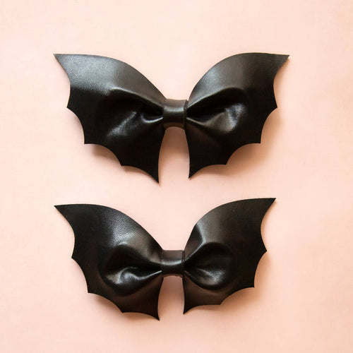 Sunshine Studios - Leather Bat Hair Clip