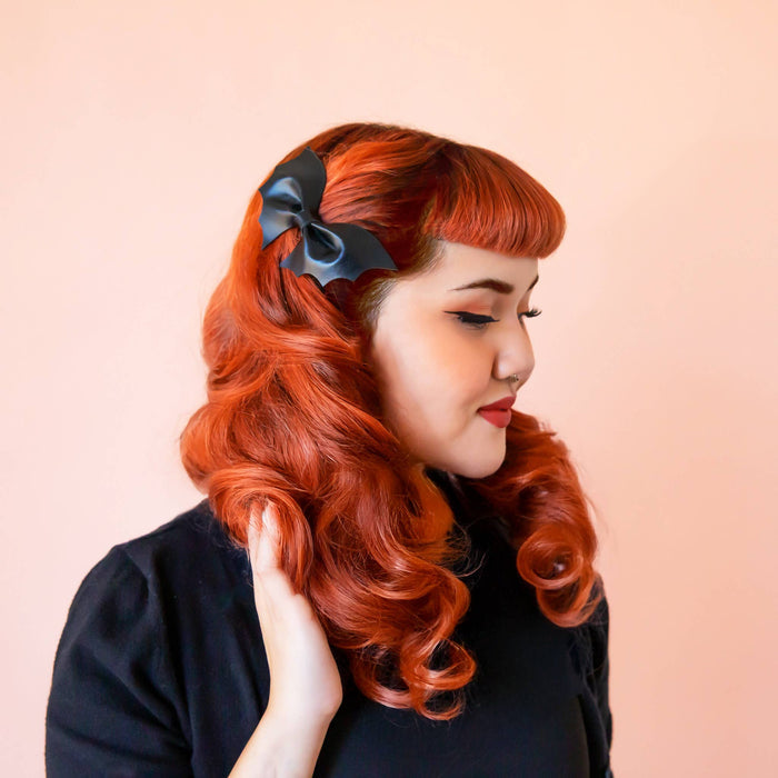 Sunshine Studios - Leather Bat Hair Clip