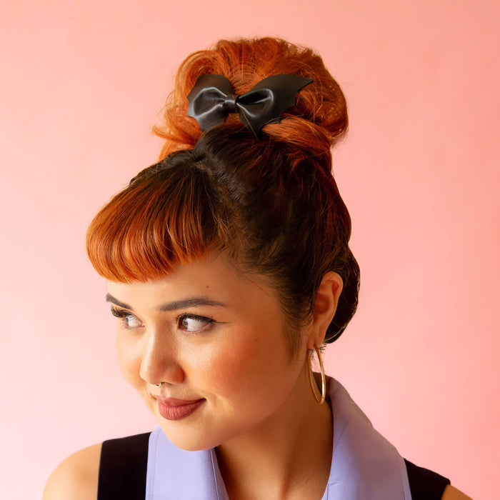 Sunshine Studios - Leather Bat Hair Clip