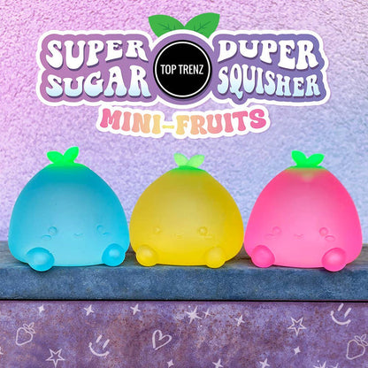 Super Duper Sugar Squishy Mini Fruits (2 Pack)
