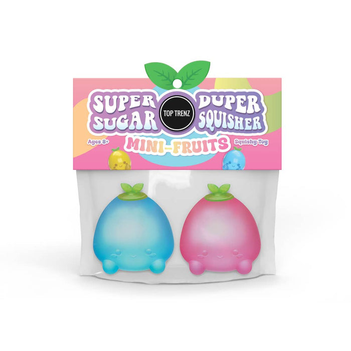 Super Duper Sugar Squishy Mini Fruits (2 Pack)