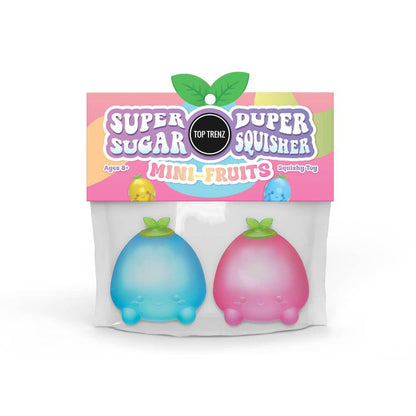 Super Duper Sugar Squishy Mini Fruits (2 Pack)