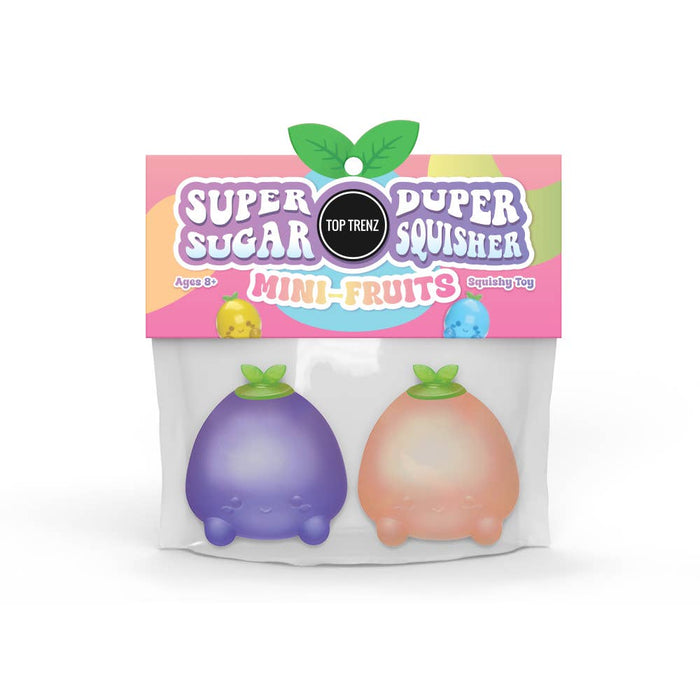 Super Duper Sugar Squishy Mini Fruits (2 Pack)