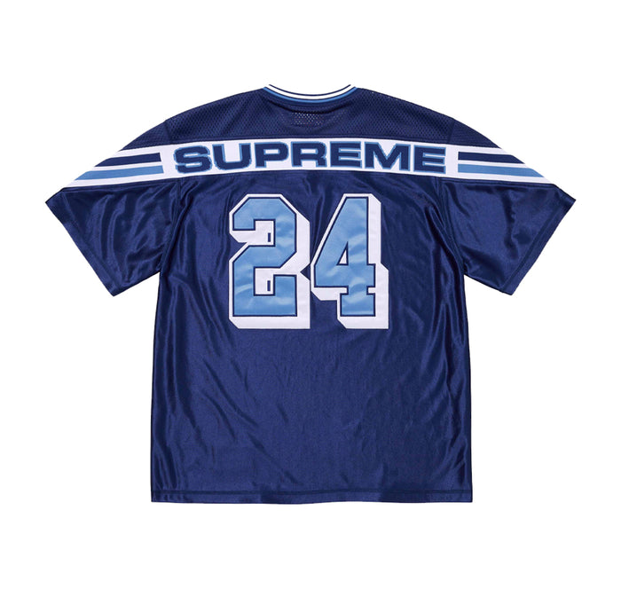 Supreme Jacquard Rib Football Jersey Navy