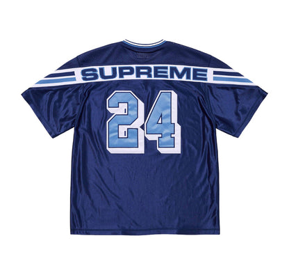 Supreme Jacquard Rib Football Jersey Navy